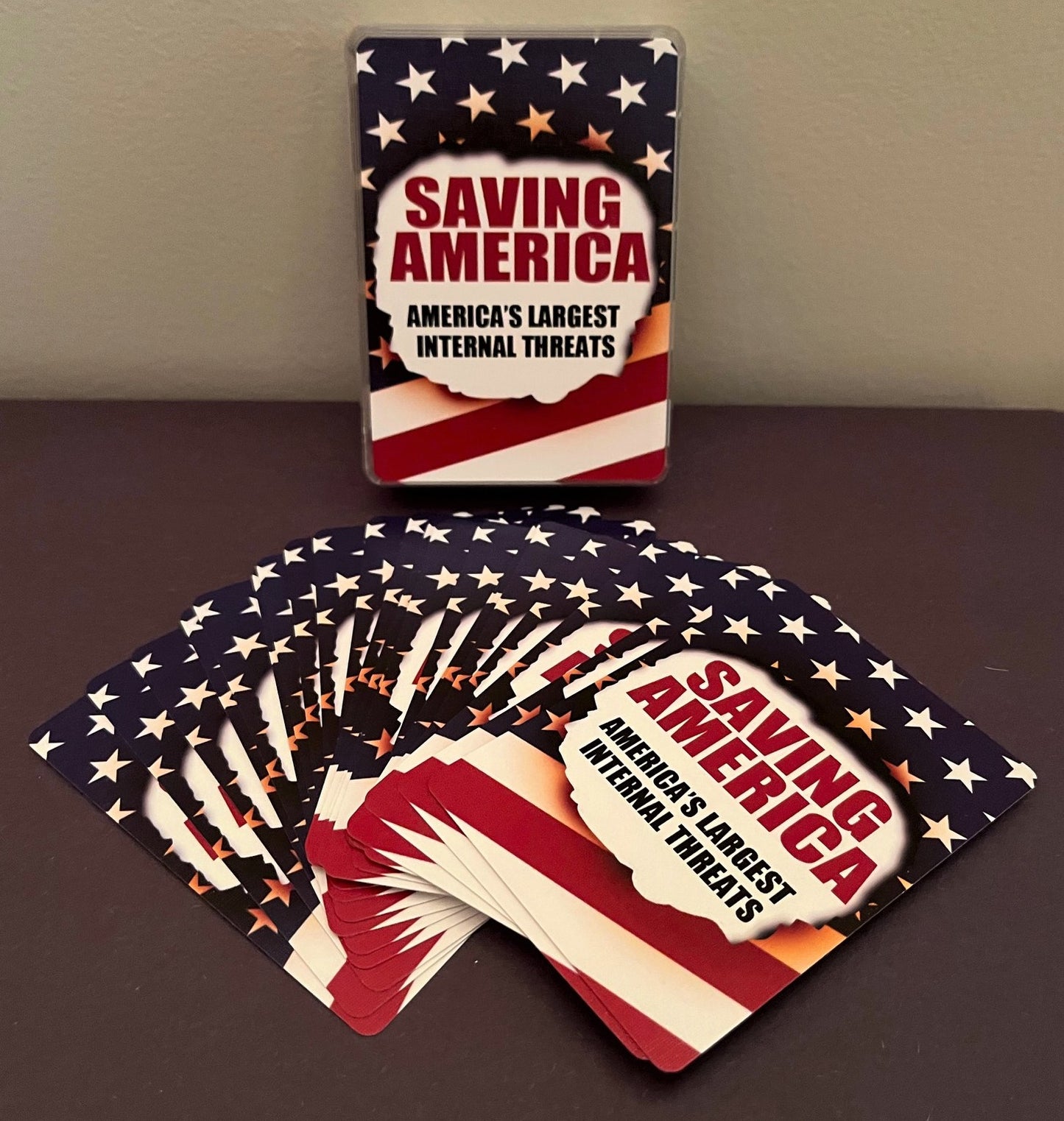 Saving America Playing Cards and Book